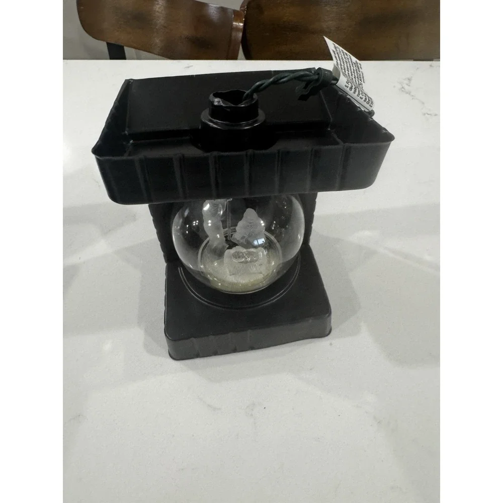 Illuminated Fine‎ Glass Ornament Powered by Your Light Set